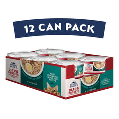 Natural Balance Ultra Protein cat food recipe with chicken and quail egg.