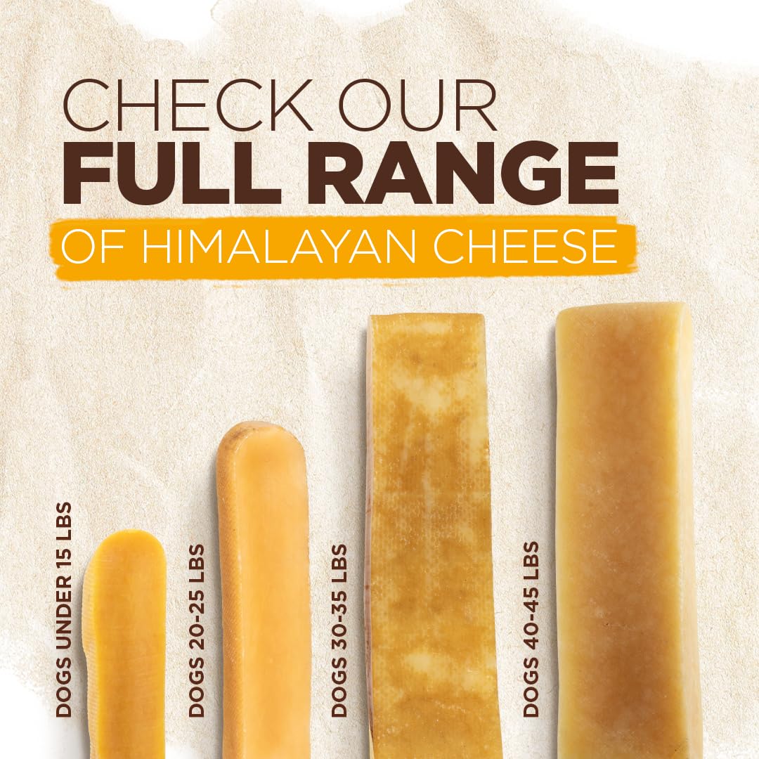 Natural Farm Himalayan Yak Cheese Chews shown to highlight the small chew shape.