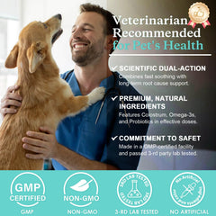 NATURE TARGET Dog Allergy Chews for skin and coat support.