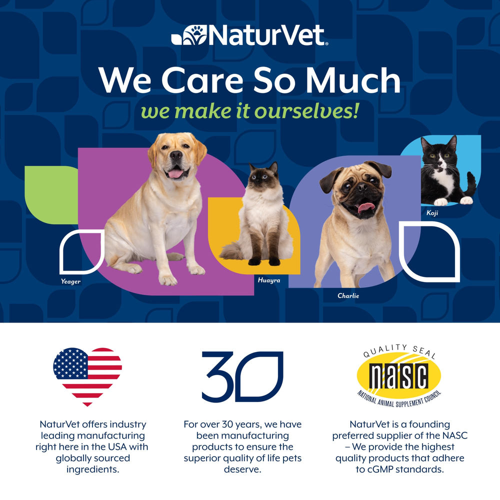 NaturVet Glucosamine DS Plus Level 2 joint supplement shown from an alternate product angle.