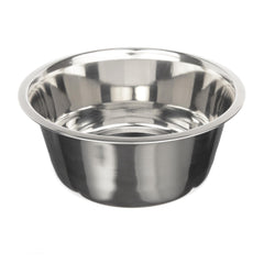 Neater Pet Brands stainless steel dog bowl shown from the front.