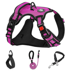 NESTROAD dog harness shown from the front.