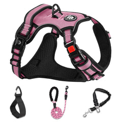 NESTROAD dog harness shown from the front as a vest-style harness.