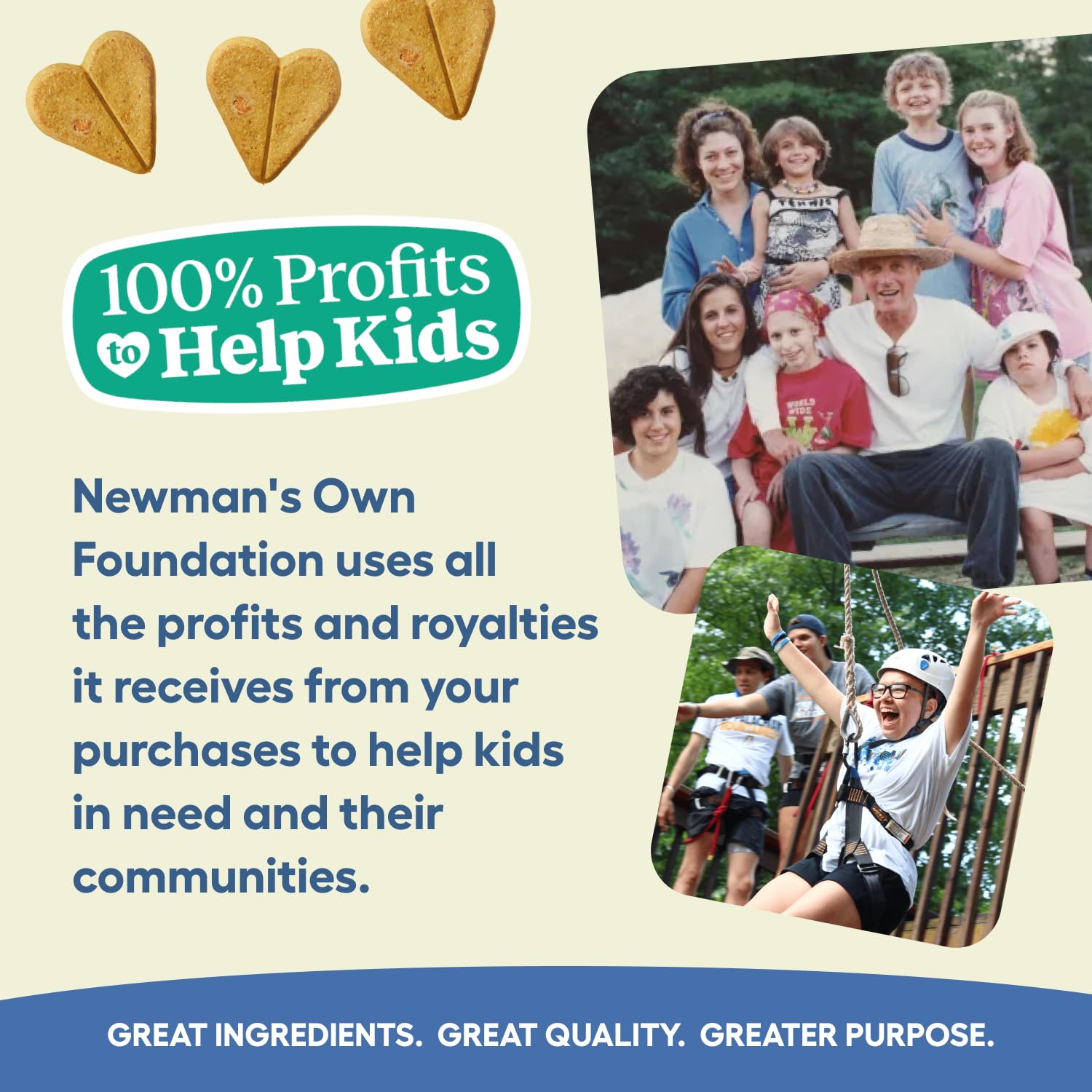 Newman's Own Dog Biscuits packaging highlighting turkey and sweet potato flavor.