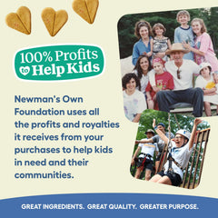 Newman's Own Dog Biscuits packaging highlighting turkey and sweet potato flavor.
