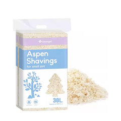 Niteangel Aspen Bedding shown from the front as a small-pet bedding product.