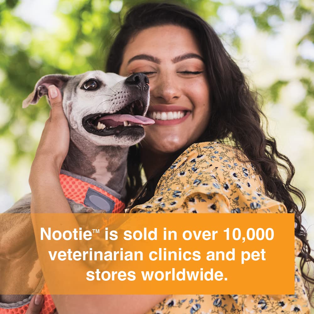 Nootie Pet Shampoo shown for use on a cat.