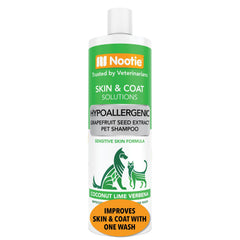 Nootie Pet Shampoo shown in a front-facing product view.