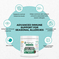 Nootie Progility Mini supplement chew shown to highlight its mini format.
