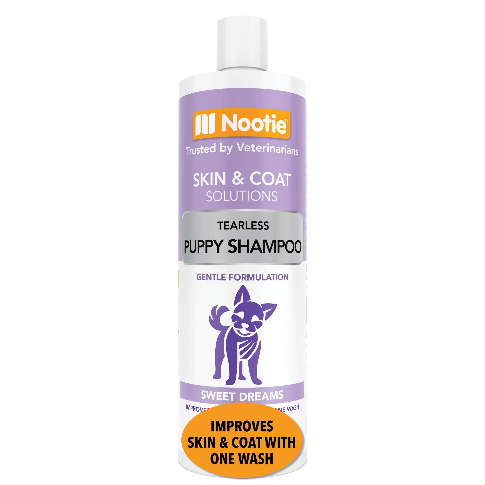 Nootie puppy shampoo shown in a product view.