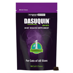 Nutramax Dasuquin cat joint supplement shown from the front.