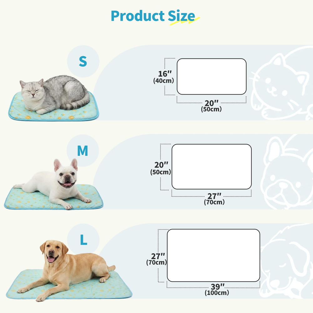 NWK pet cooling mat viewed underneath to show its breathable mesh base.