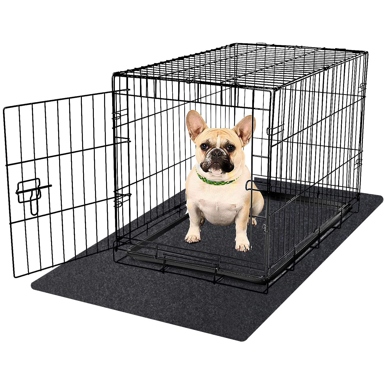 NYFITY dog crate mat liner shown as a full pad.