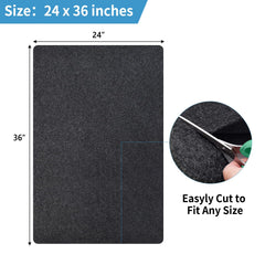 NYFITY dog crate mat liner positioned inside a crate.