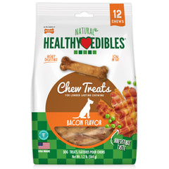Nylabone Healthy Edibles dog chews shown with the front of the package.