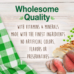 Nylabone Healthy Edibles variety pack featuring roast beef and chicken flavors.