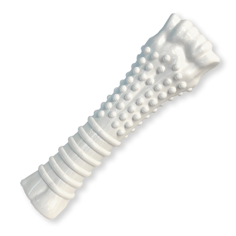 Nylabone Textured Knuckle Bone Power Chew shown from the front.