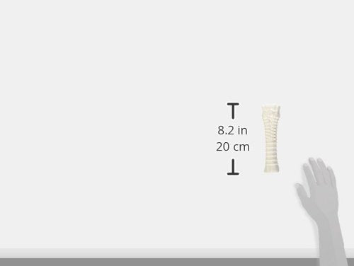 Nylabone Textured Knuckle Bone Power Chew shown from a side angle.