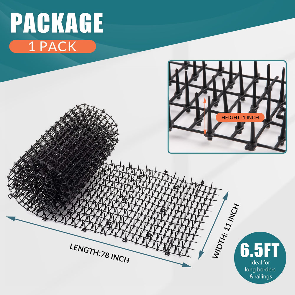 OCEANPAX Cat Scat Mat bent to follow a curved surface.