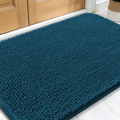 OLANLY Dog Door Mat shown from the front to display its full surface.