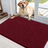 OLANLY Dog Door Mat shown from the front.