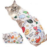 ondware cat grooming wrap shown from the front.