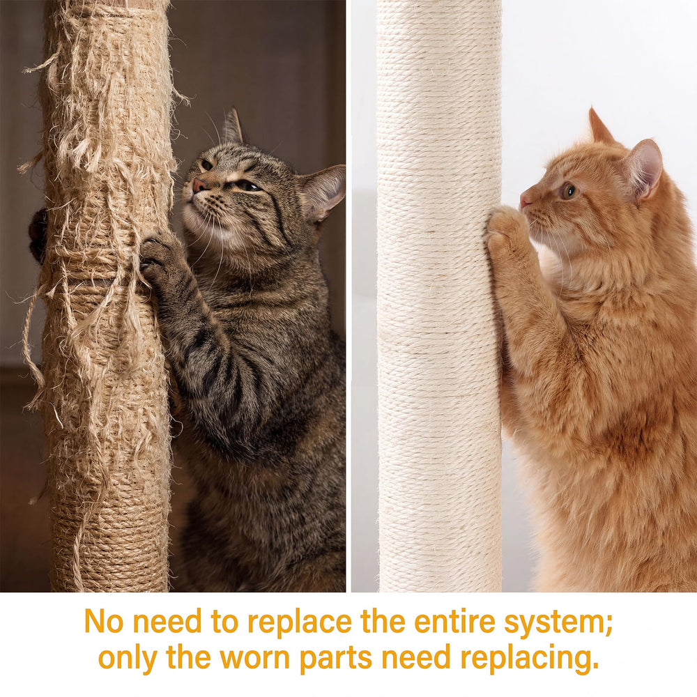 ondware replacement scratching post shown from a side angle.