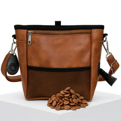 OtterPets dog treat pouch shown from the front.
