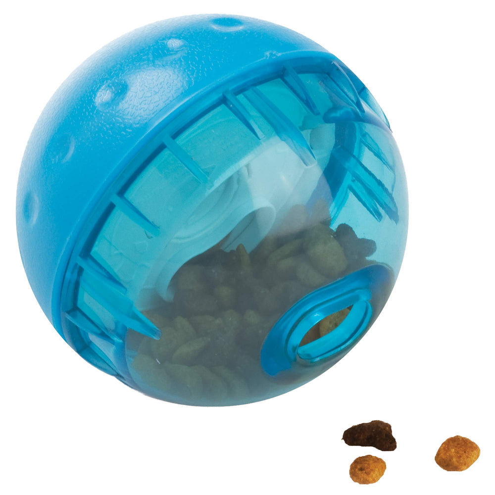 Our Pets IQ Treat Ball shown from the front.