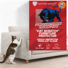 Panther Armor Cat Scratch Furniture Protector sheets shown together.