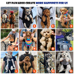 Pawaboo pet carrier backpack showing its wide padded straps.