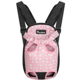 Pawaboo pet carrier backpack shown from the front.