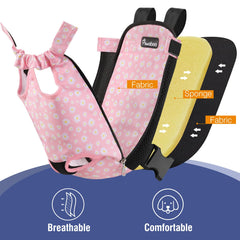 Pawaboo pet carrier backpack showing its leg and tail openings.