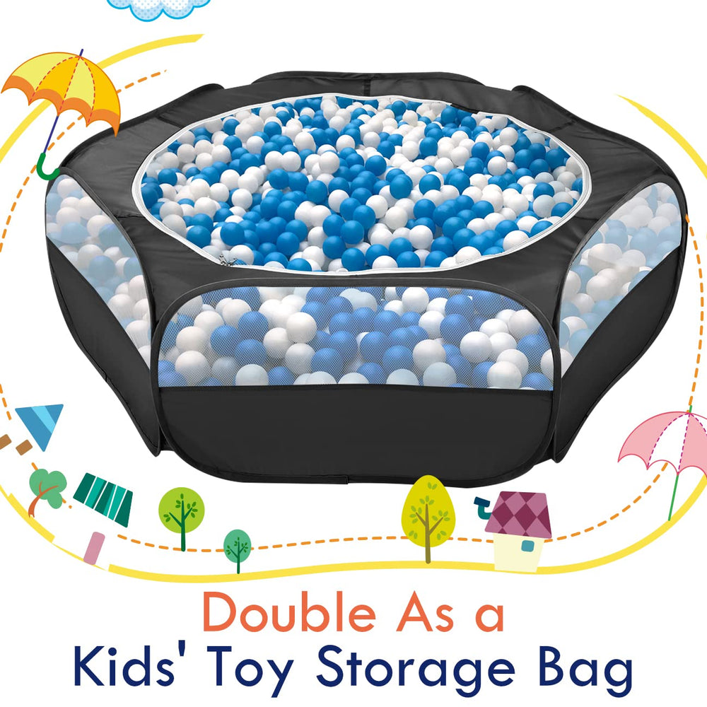 Pawaboo Small Animal Playpen shown from an alternate open angle.