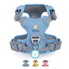 Pawaii no-pull dog harness shown from the front.