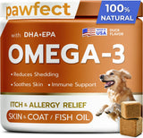 PAWFECTCHEW dog omega chew product shown from the front.