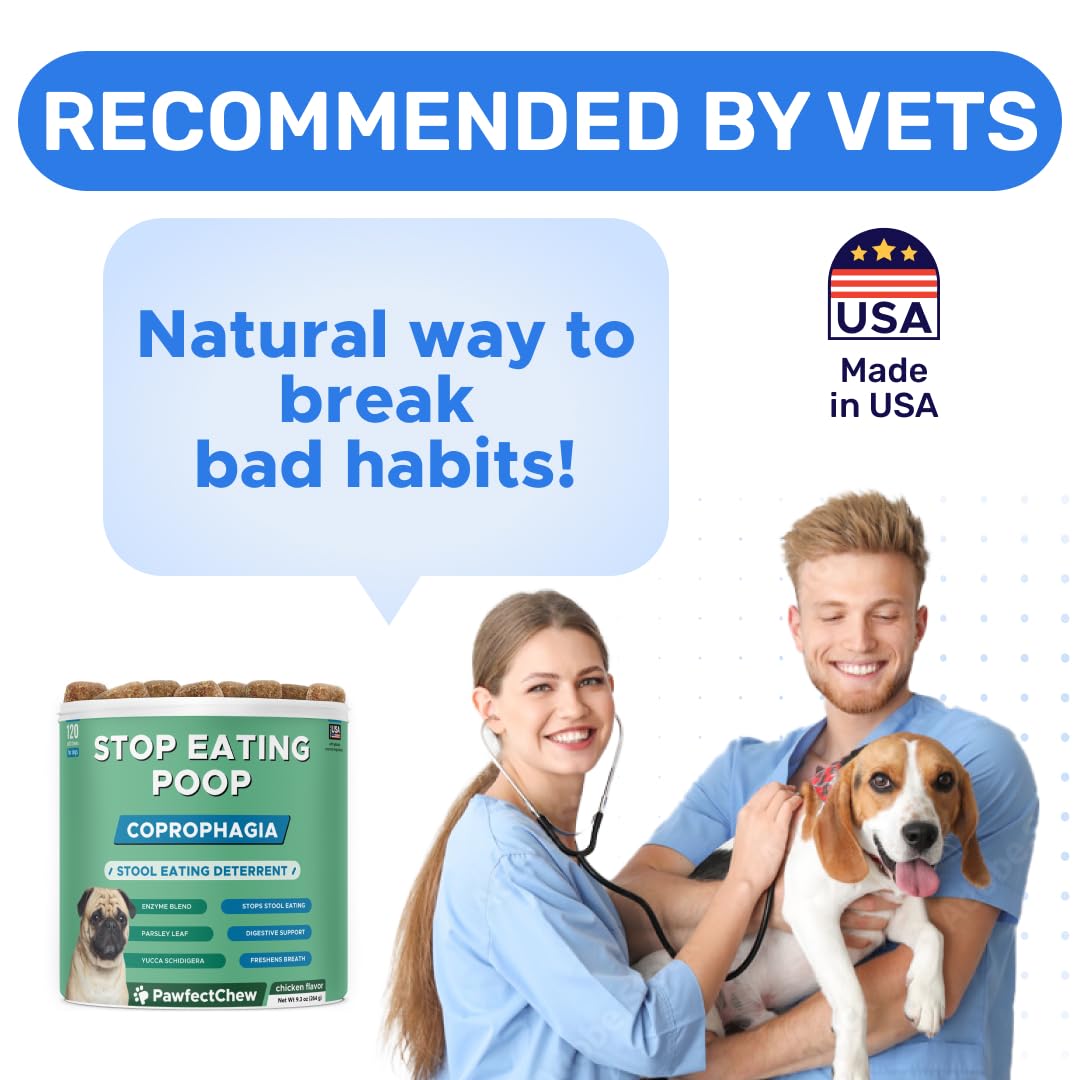 PAWFECTCHEW dog chews highlighting USA manufacturing and GMP standards.