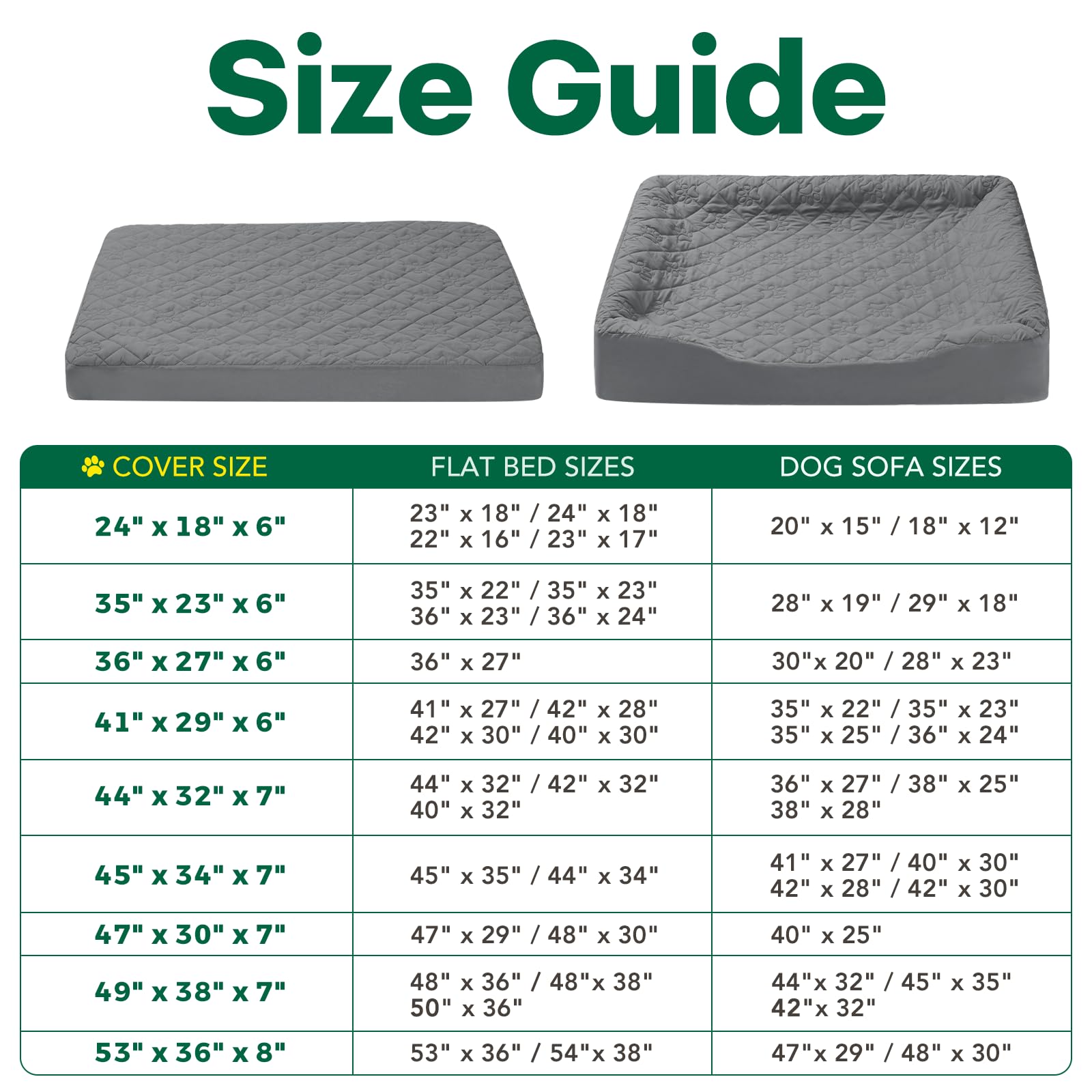 PAWFINITY dog bed cover showing the soft, ultrasonically bonded quilted surface.