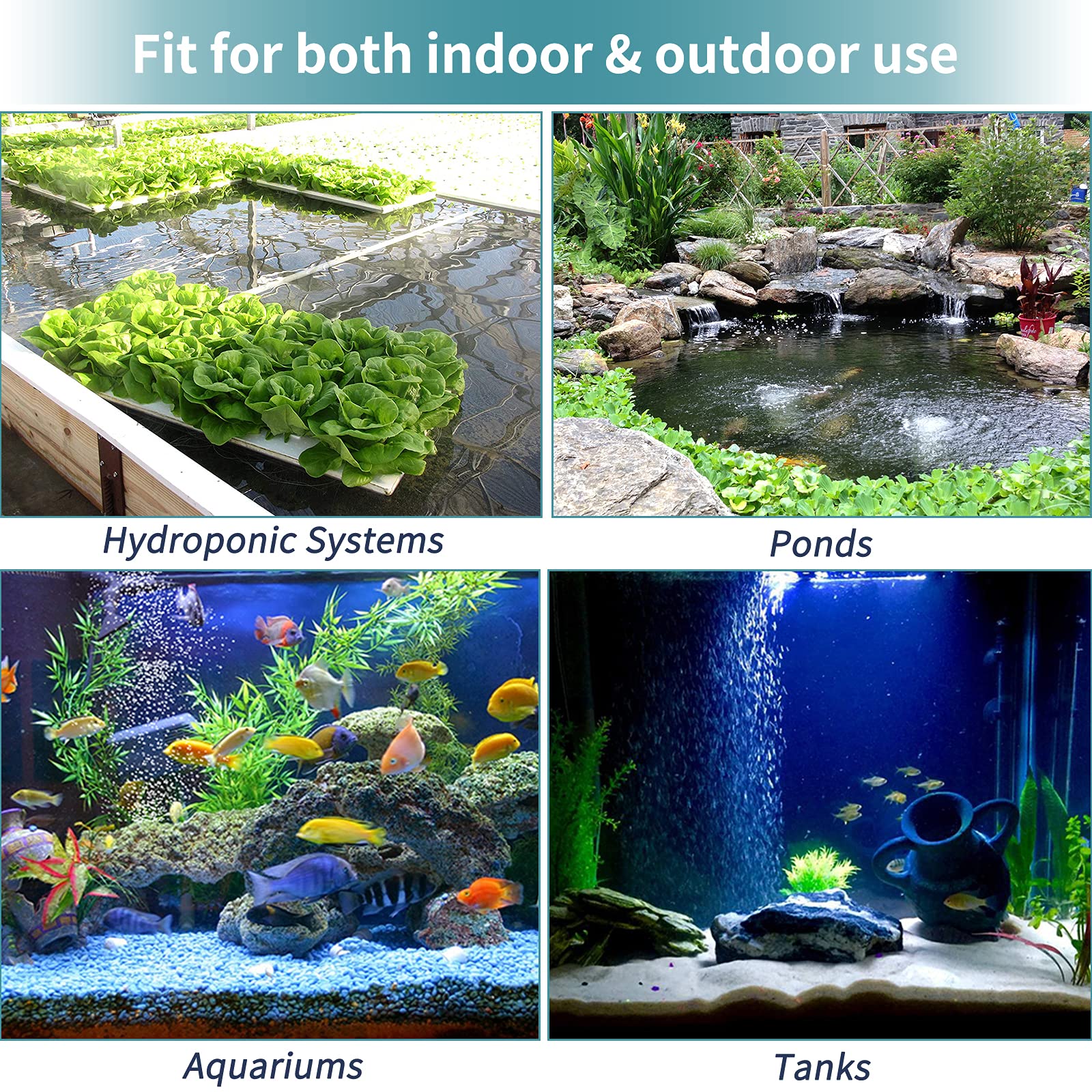Pawfly Aquarium Air Stone Cylinder viewed from a side angle.
