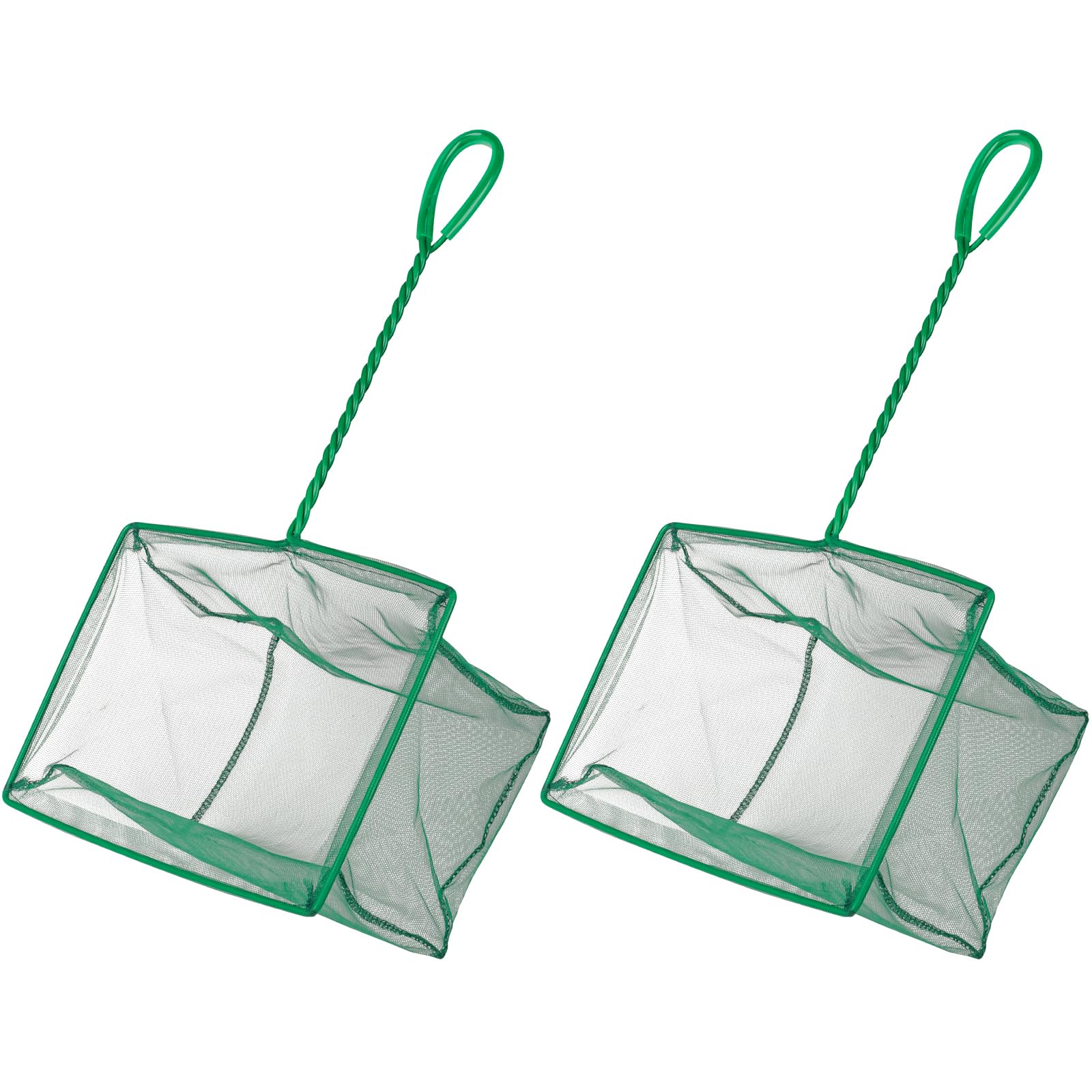 Pawfly aquarium fish net two-piece set shown together.