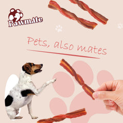 Pawmate Dog Treat Twists shown from an alternate product angle.
