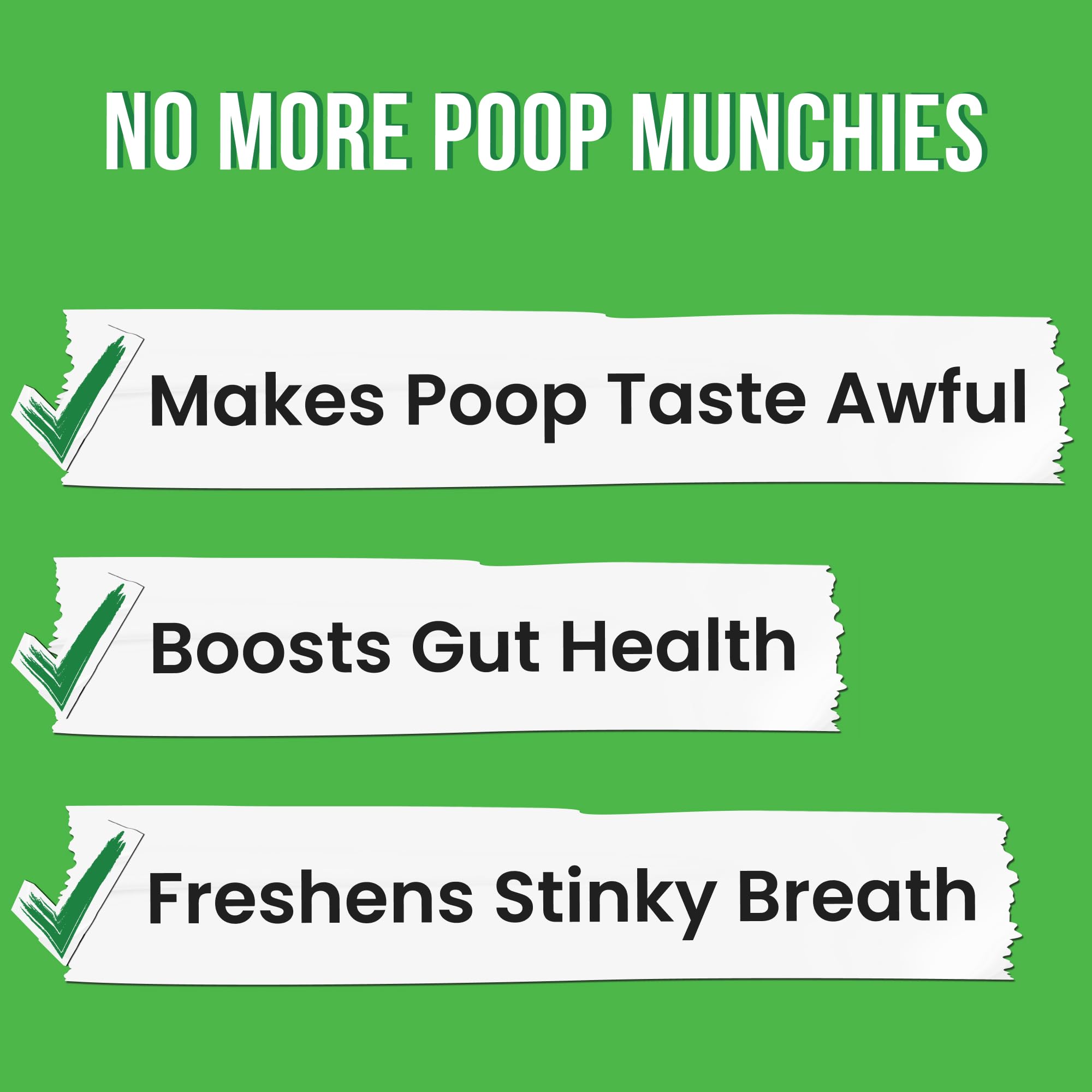 Pawsential No Poo Chews shown from an alternate package angle.