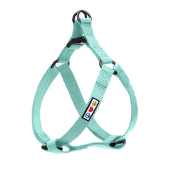 Pawtitas Solid Step-in Dog Harness shown from the front.