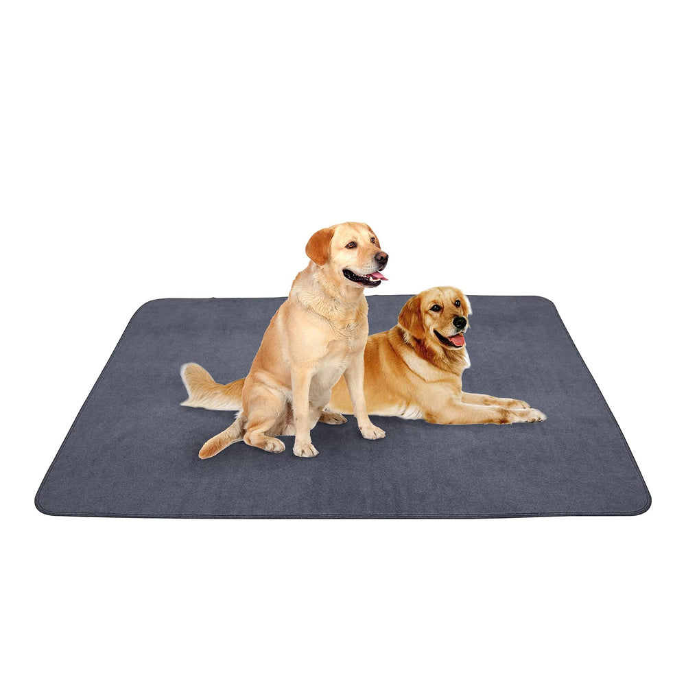 Peepeego washable dog pad shown in a full front view.