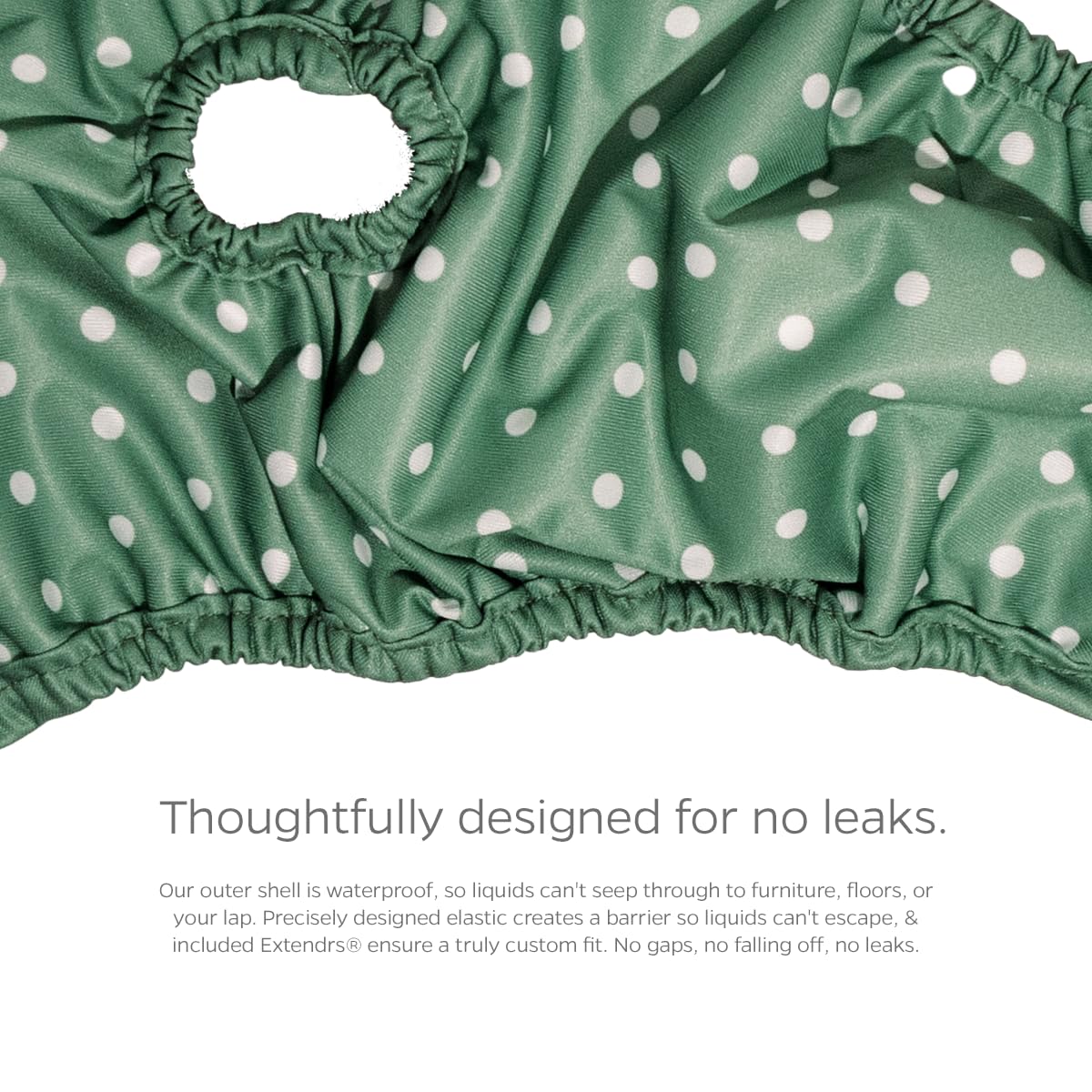 Pet Parents washable dog diapers and the included Extendrs set.