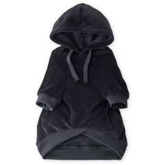 Pet Passion Cooper II Dog Hoodie hood and drawstring details.