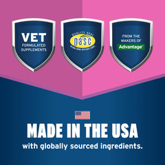 Pet Protect Calming Soft Chews with the Tranquilify formula highlighted.