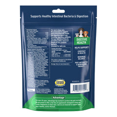 Pet Protect Digestive Health chicken-flavored soft chew shown close up.