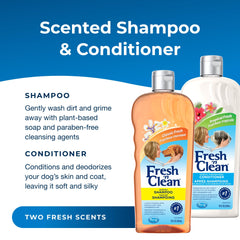 PetAg Fresh ’n Clean dog shampoo bottle featuring the Classic Fresh scent.
