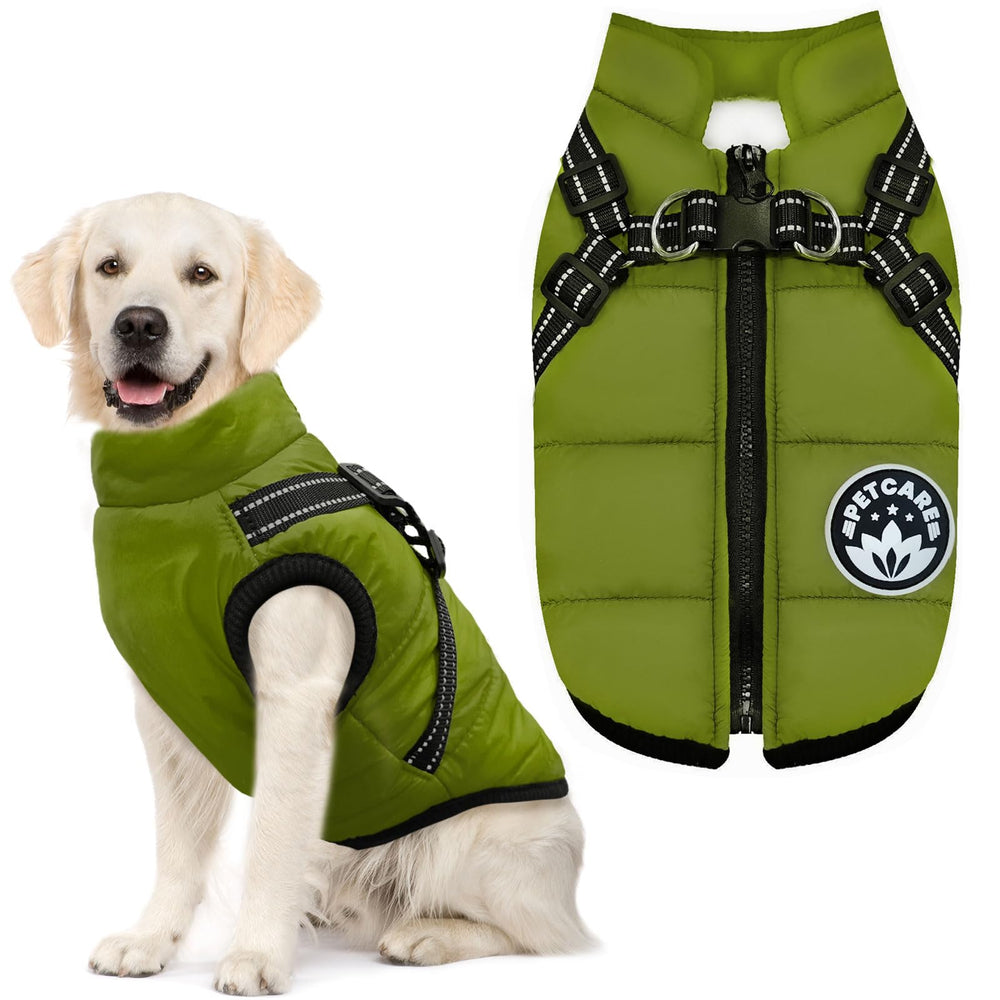 Petcare Winter Dog Coat color options.